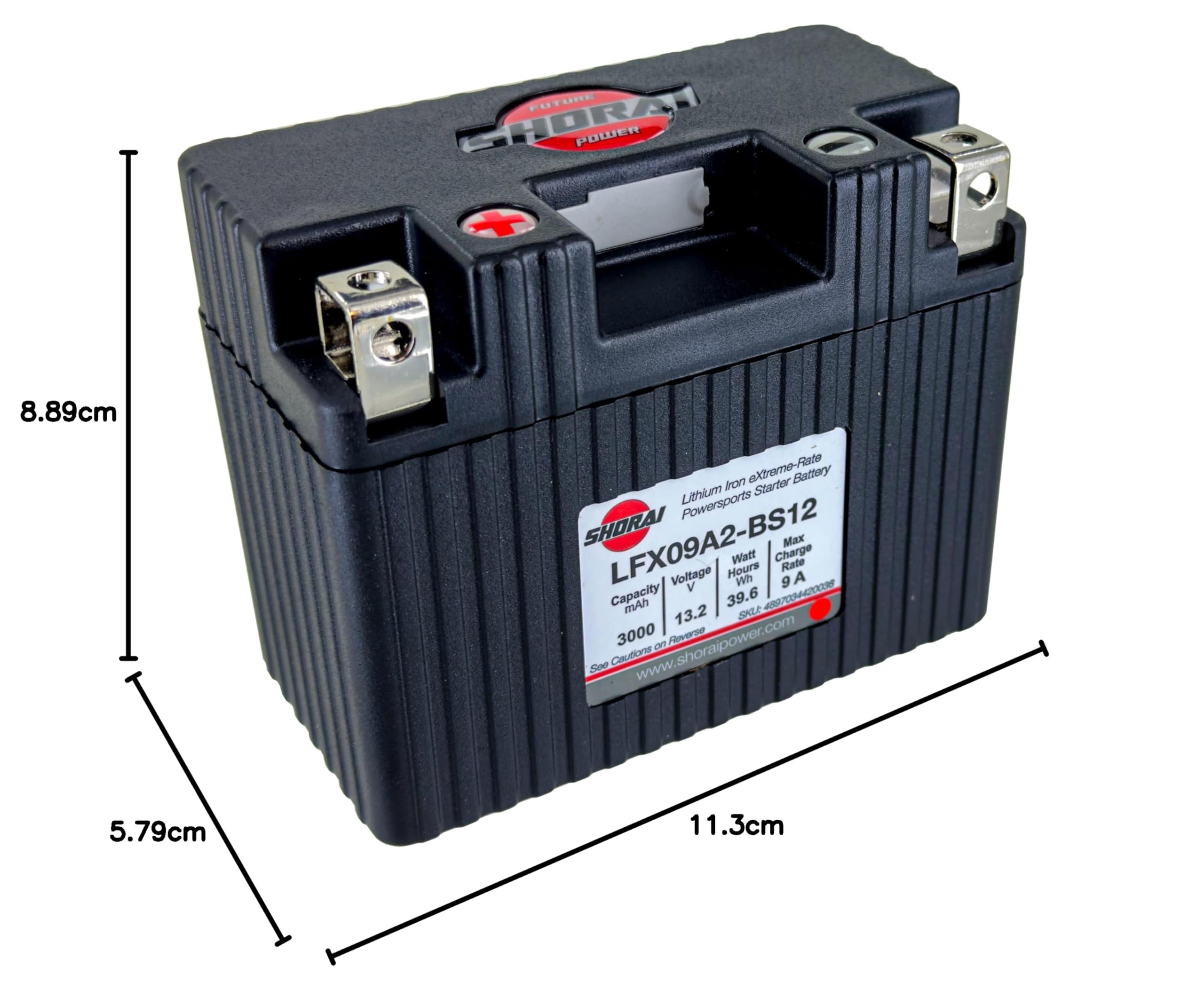 Amazon | SHORAI POWER ショウライバッテリー LFX09A2-BS12 | バイク